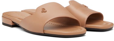 Superge in čevlji Jimmy Choo Jimmy Choo Dina Flat Sandals Bež | DINA FLAT, 3