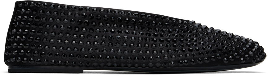 Oblačila Khaite KHAITE 'The Marcy' Ballerina Flats Črna | F4038-4113, 0