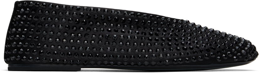 Oblačila Khaite KHAITE 'The Marcy' Ballerina Flats Črna | F4038-4113