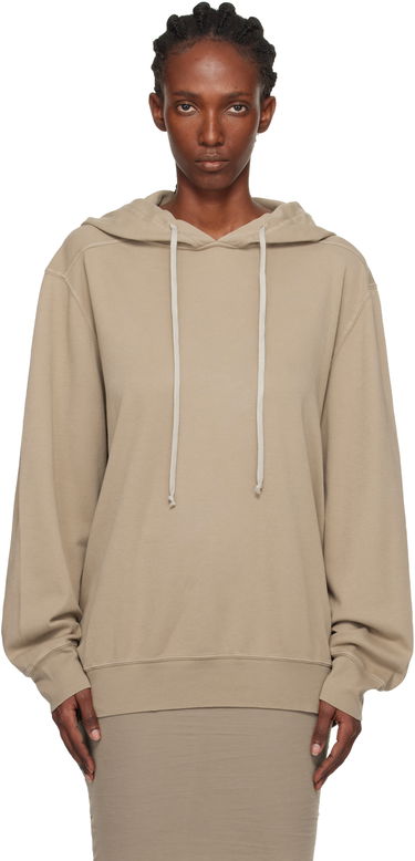 Pulover Rick Owens Concordians Oversized Hoodie Bež | DS02E7241 JDBP, 0