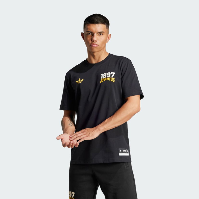 Majica adidas Performance Juventus VRCT Black Graphic T-Shirt Črna | JL6114