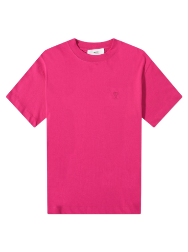 Majica AMI Tonal Heart Tee Roza | UTS012-726-618