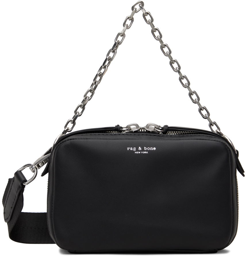 Torba za čez ramo rag & bone Chain Camera Bag Črna | WHH24S1007TE07, 0