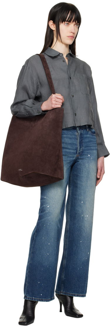 Srajce A.P.C. A.P.C. Sophie Cropped Linen Shirt Siva | LIAEK-F12627, 3