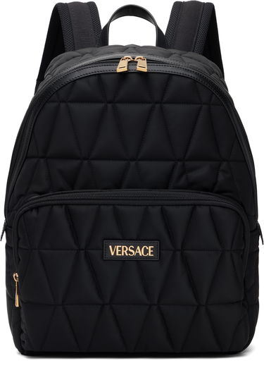 Nahrbtnik Versace Versace Myth Quilted Backpack Črna | 1018355_1A13686, 0