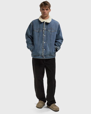 Jakna Levi's Sherpa Trucker Jacket Modra | 002WX-0001, 2