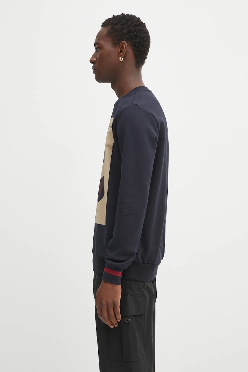 Pulover Paul Smith Paul Smith Floral Print Sweatshirt Mornarica | M1R.302S.TP4930, 1