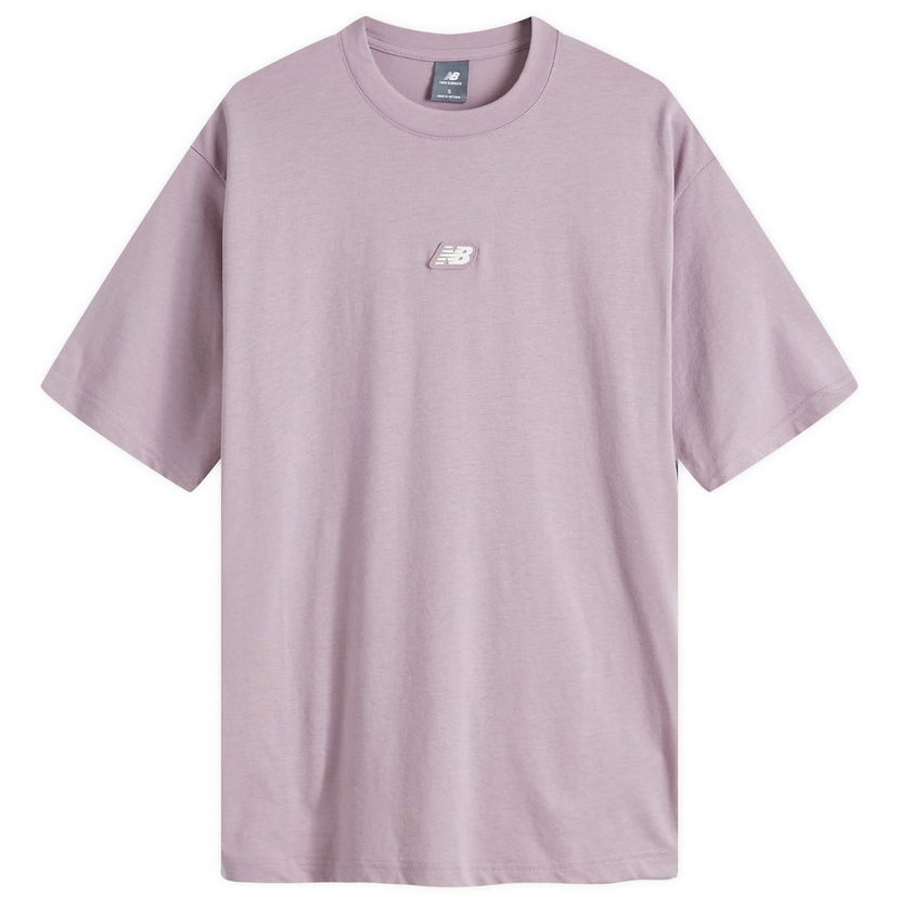 Majica New Balance Women's Hoops On Court T-Shirt Lila | MT44586-ICW