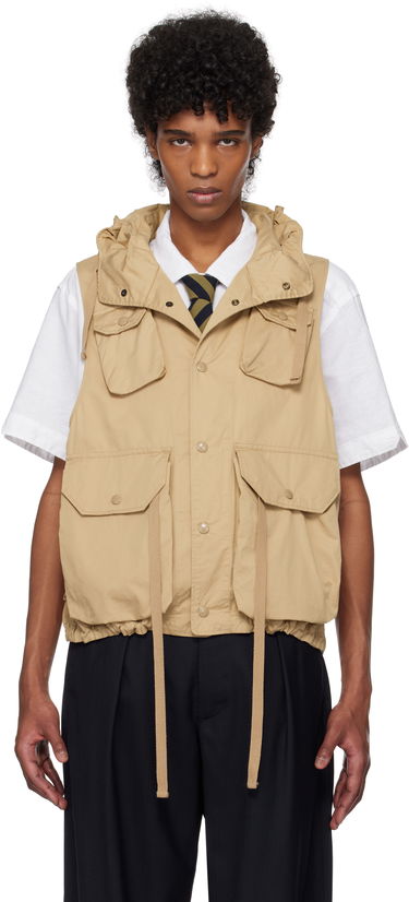 Telovnik Engineered Garments Engineered Garments Field Vest Bež | 25S1C004, 0