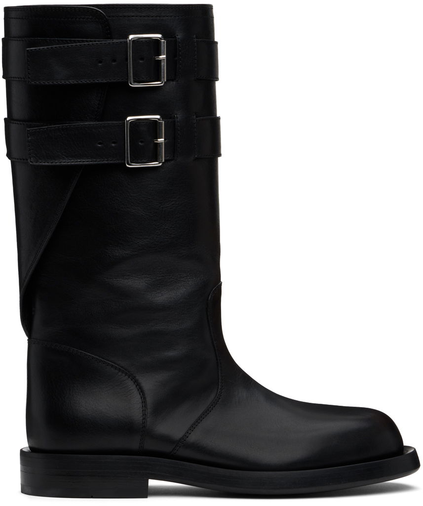 Oblačila Ann Demeulemeester Ann Demeulemeester Milan Soft Biker Boots Črna | 2402-M-R42-LT141-099, 0