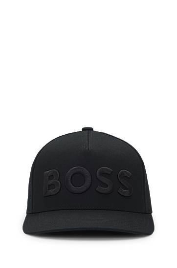 Kapa BOSS BOSS Twill Cap with Embroidered Logo Črna | 50536482