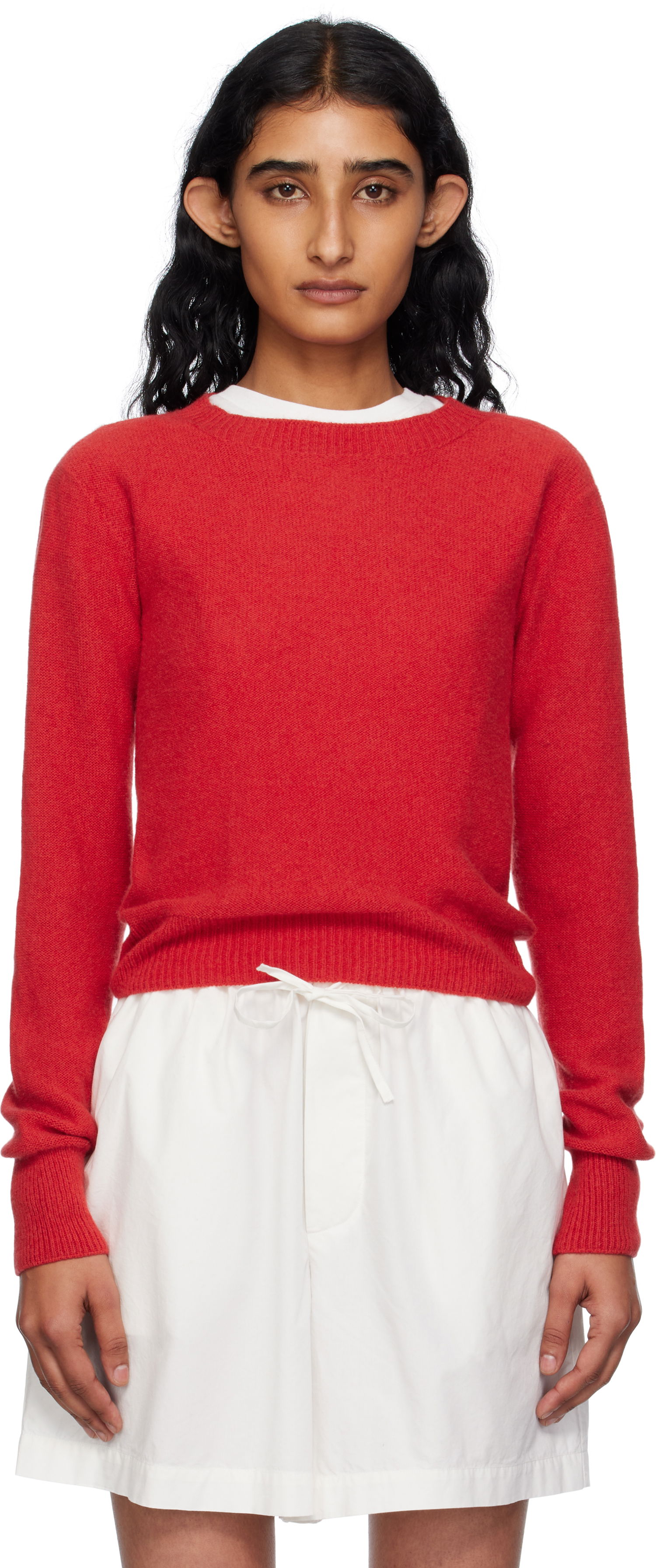 Pleteni pulover Baserange Baserange Tier Sweater Rdeča | PUTS-RC-AU25, 0