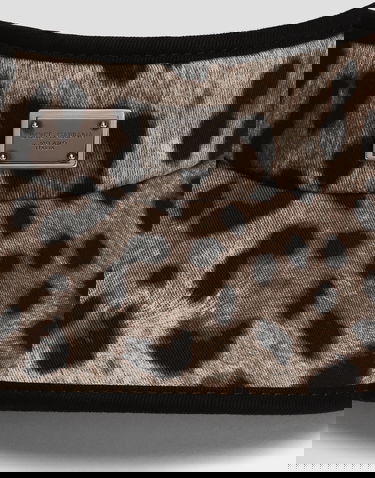 Kape in klobuki Dolce & Gabbana Dolce & Gabbana Leopard-Print Cotton Visor Rjava | GH910AFSFAGHY13M, 2