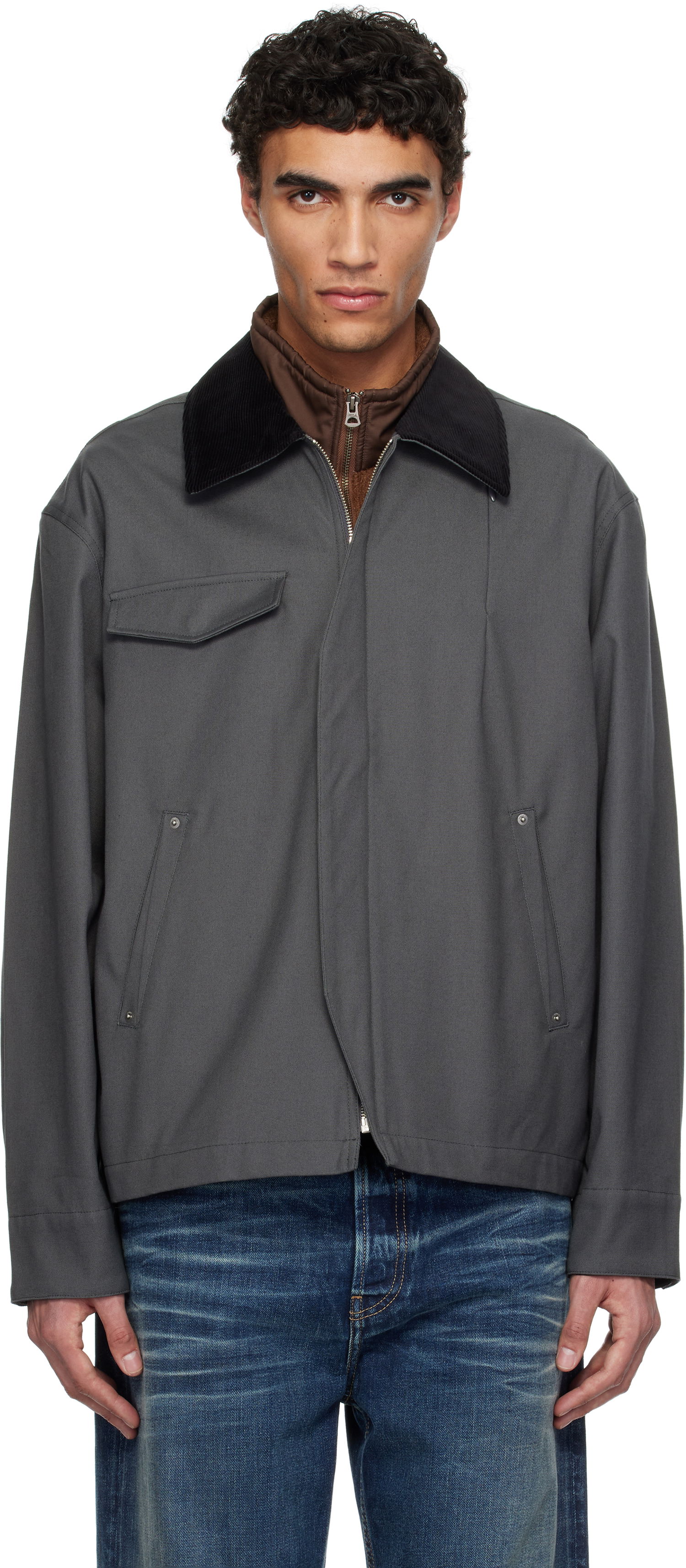 Jakna AXEL ARIGATO Axel Arigato Dallas Chore Jacket Siva | A2861002, 0