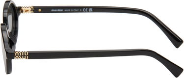 Sončna očala Miu Miu Miu Miu Regard Round Sunglasses Črna | 0MU 04ZS 8056597989275, 2