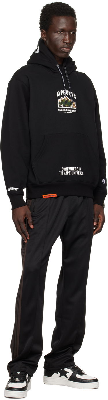 Pulover AAPE by A Bathing Ape AAPE by A Bathing Ape 'AAPER' Pullover Hoodie Črna | AAPSWMB378XXNBKX, 3