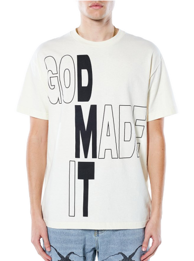 Majica Pleasures DMT Tee Bež | P22SP045-CREME