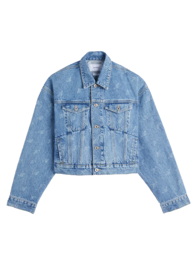 Jakna AXEL ARIGATO Signature Rome Denim Jacket Modra | A1557001