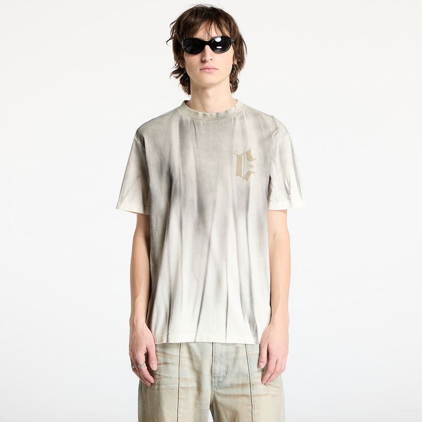 Majica Marcelo Burlon Marcelo Burlon Headletter Spray Basic T-Shirt Siva | CMAA056S25JER0036F06