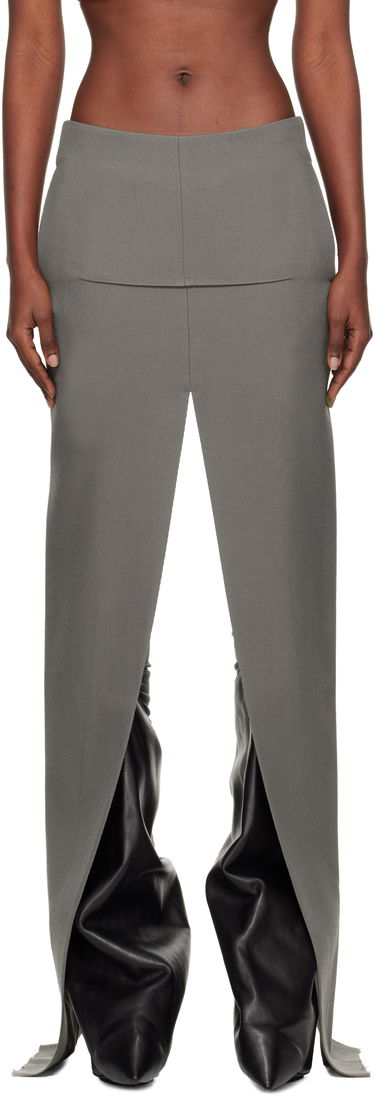 Krila Rick Owens Concordians Sliced Maxi Skirt Siva | RO02E4387 WD, 0