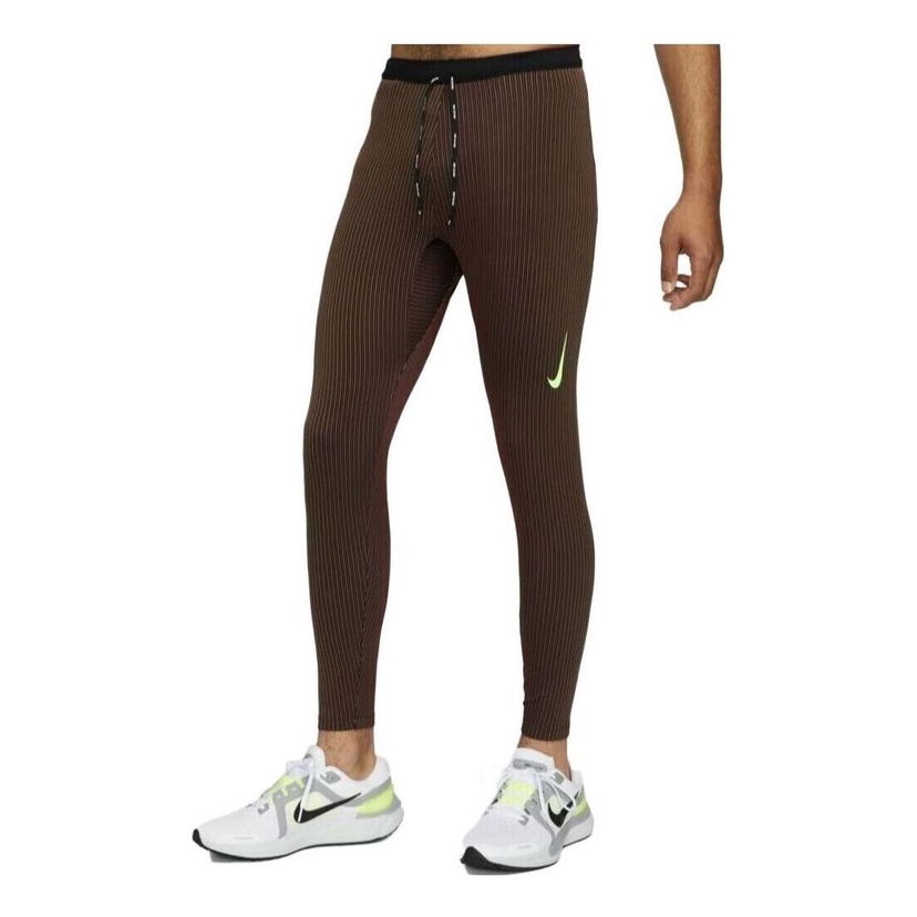 Pajkice Nike Dri-FIT ADV AeroSwift Racing Tights Rjava | DM4613-013