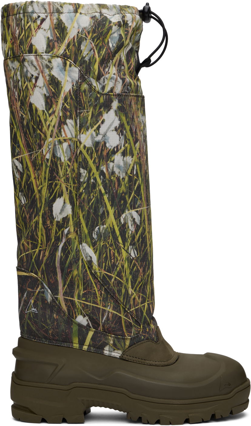 Superge in čevlji ROA Tall Boots Zelena | NBUW178FA40