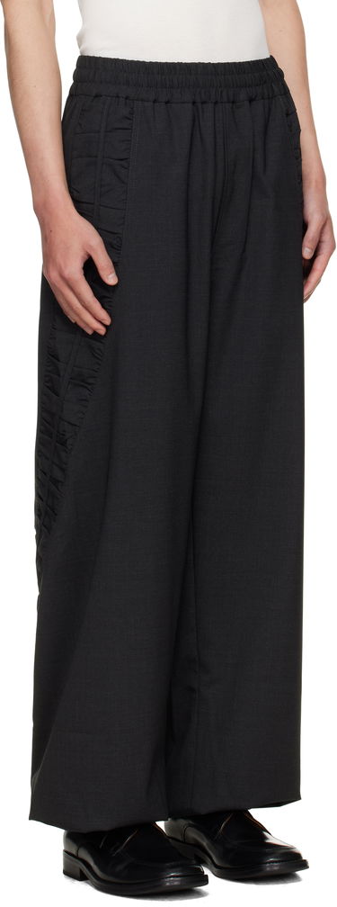 Hlače sage NATION SAGE NATION Fossil Trousers Črna | S054 FOSSIL TROUSER TROPICAL W, 1