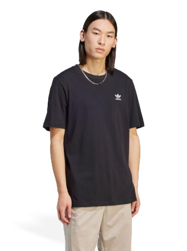 Majica adidas Originals Trefoil Essentials Tee Črna | IM4540