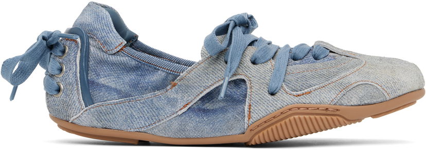 Oblačila Acne Studios Acne Studios Lace-Up Flats Modra | AD0774-
