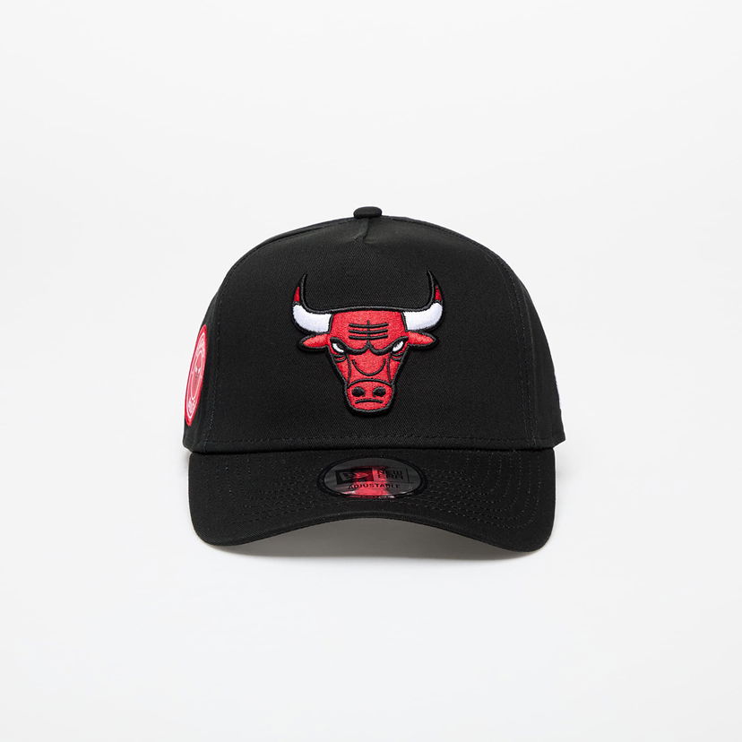 Kapa New Era Chicago Bulls Aframe NBA Patch Cap Black Črna | 60580707