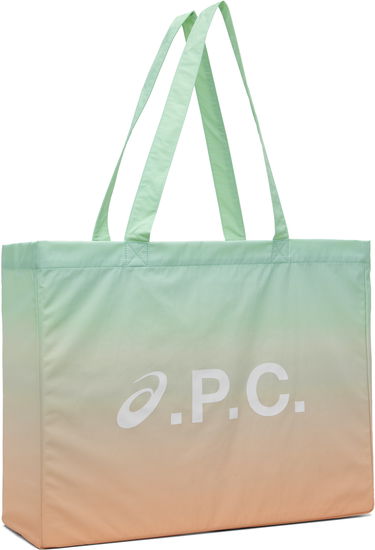 Tote bag A.P.C. A.P.C. ASICS Edition Diane Tote Bag Zelena | PSAKO-M67002, 3