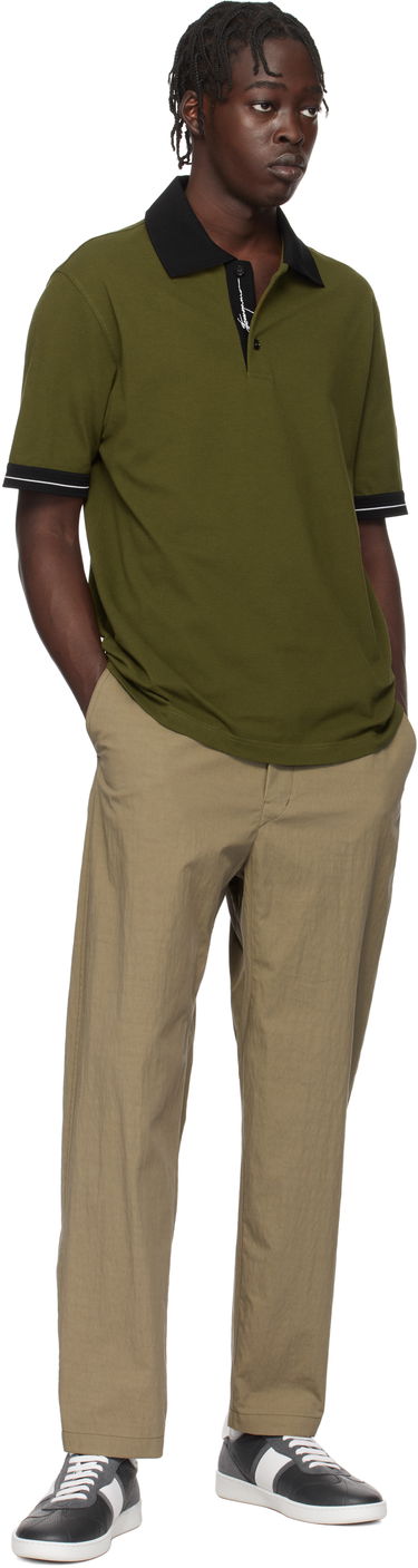 Polo majica FERRAGAMO Salvatore Ferragamo Color Block Polo Zelena | 781016, 3