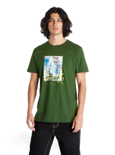 Majica Footshop Martin Lukáč x Colouring Outside The Lines Zelena | FTSHP_303