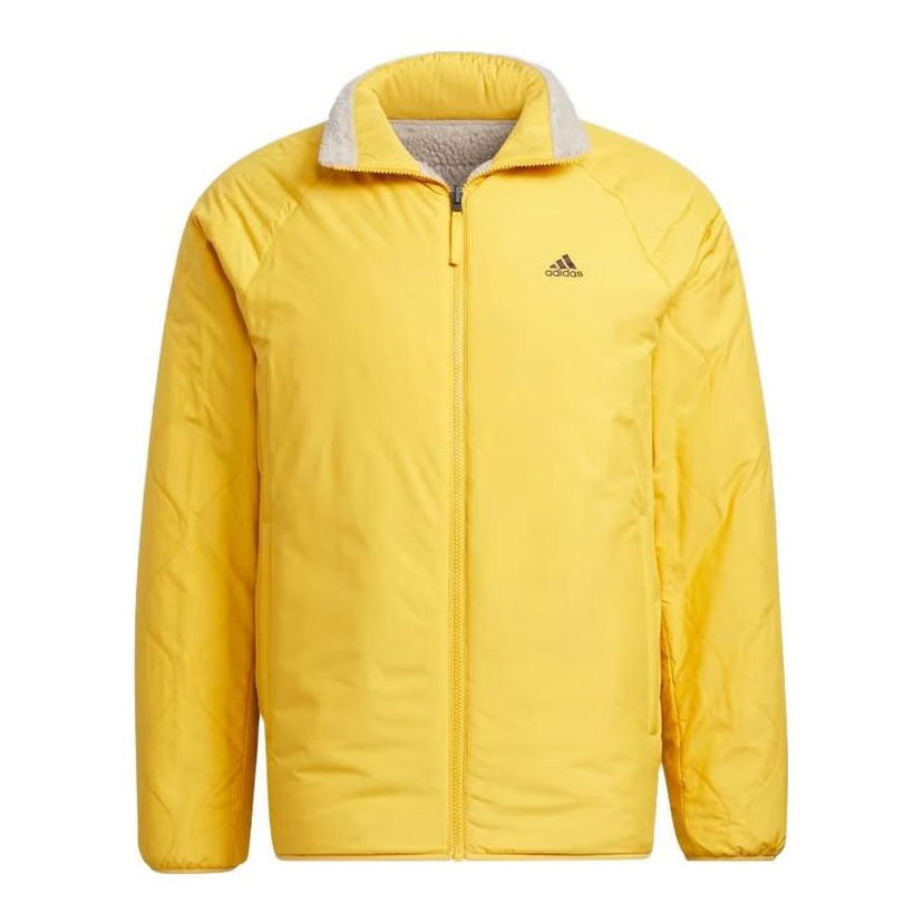 Puhovka adidas Originals Sherpa Reversible Padded Jacket Rumena | IT8711