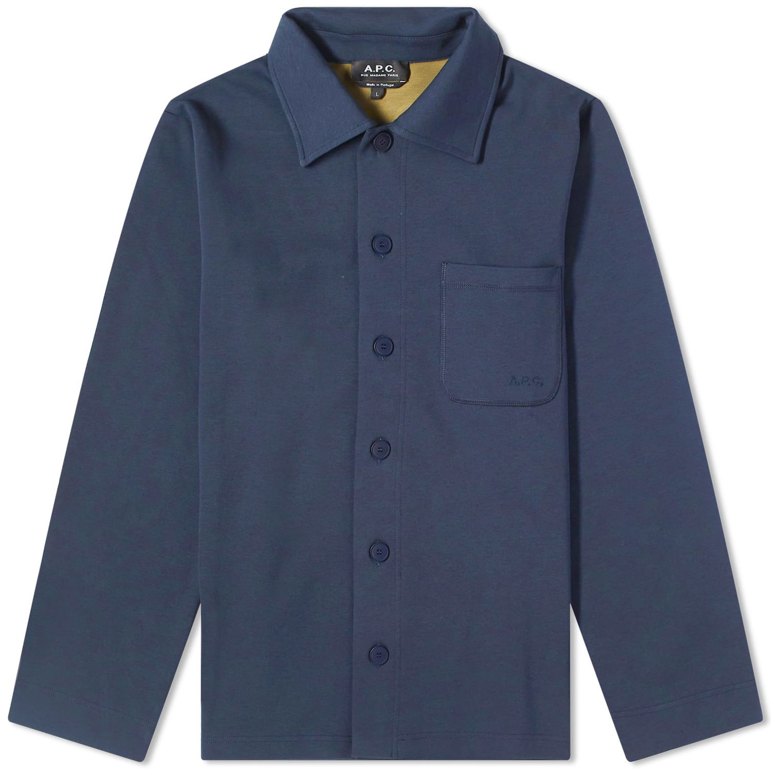 Jakna A.P.C. Charlie Work Jacket Mornarica | COGCH-H03175-IAJ, 0