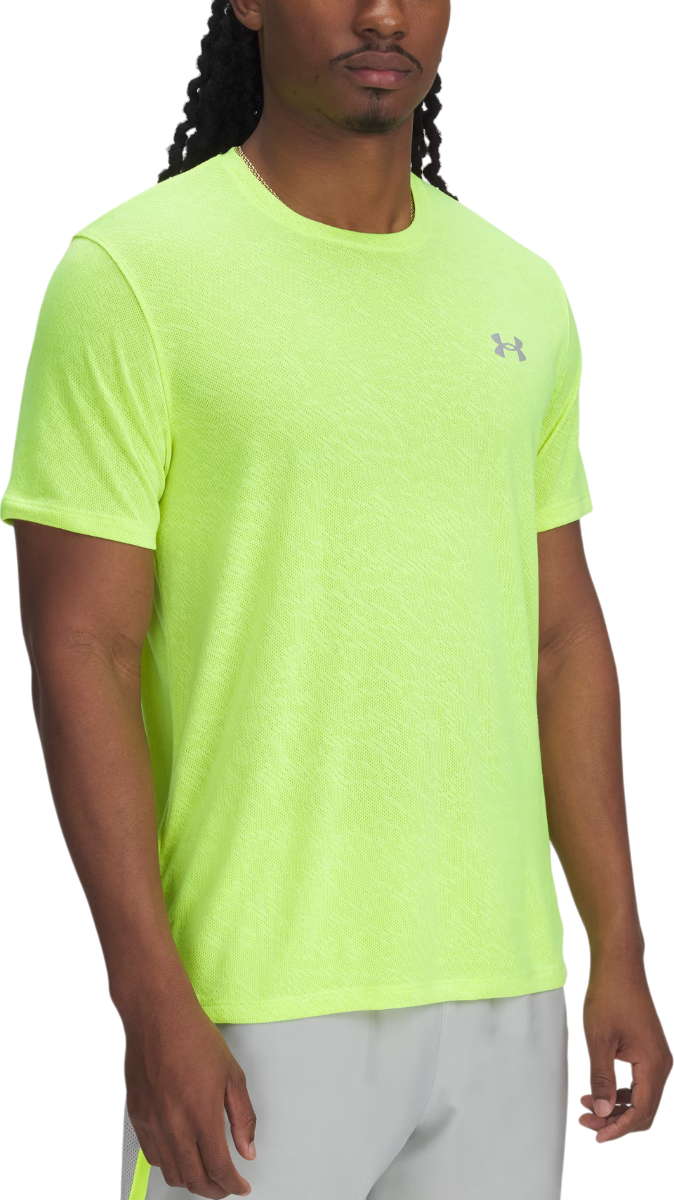 Majica Under Armour Under Armour UA Launch Camo Short Sleeve T-Shirt Rumena | 1386681-731
