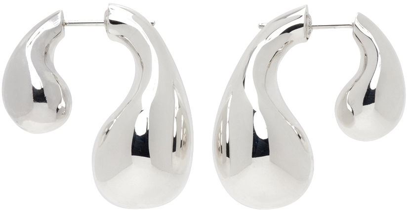 Uhani Bottega Veneta Drop Earrings Bež | 775023 V5070
