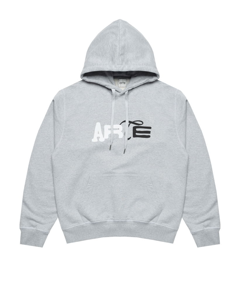 Pulover Arte Antwerp Arte Antwerp Print Hoodie Siva | SS25-161H