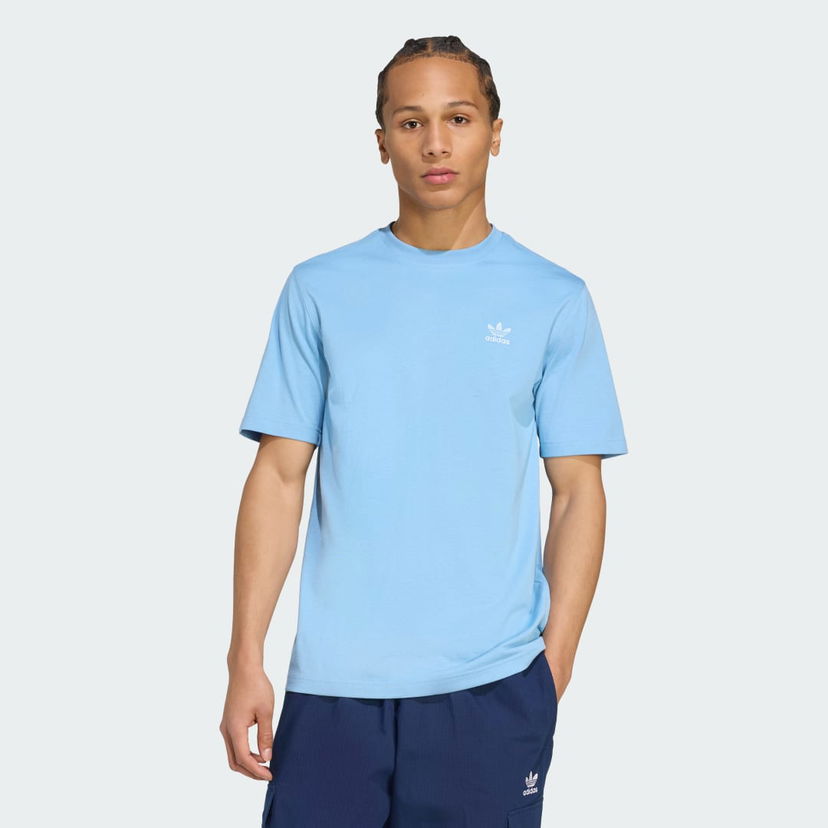 Majica adidas Performance Trefoil Essentials T-Shirt Modra | JV5939