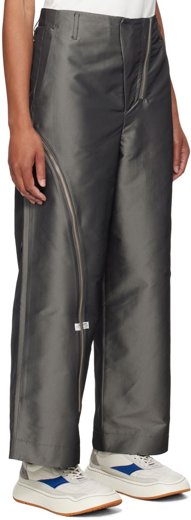 Hlače ADER ERROR Trousers With Side Zipper Siva | BN01SSBT0110CC, 4