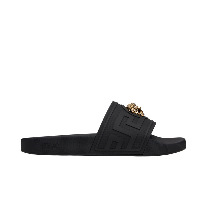 Superge in čevlji Versace Versace 'La Medusa' Slides Črna | 1020535_1A15481