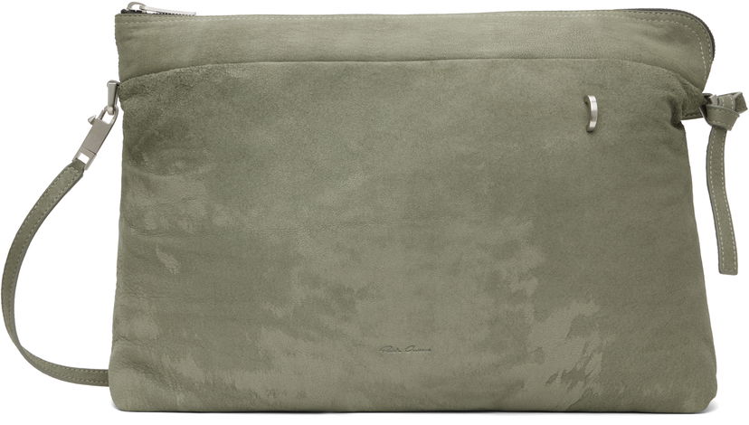 Torba za čez ramo Rick Owens Rick Owens Hollywood Big Adri Bag Zelena | RA01E0626 LBAPA