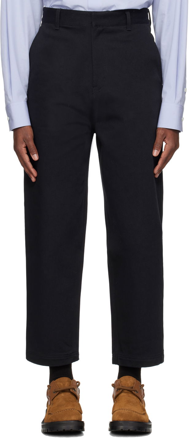 Hlače ADER ERROR Significant Zip-Fly Trousers Črna | BMSGFYBT0101NV, 0