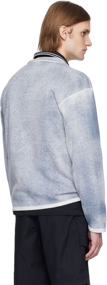 Pleteni pulover Stone Island Stone Island Raw Hand Light Organic Cotton Sweater Modra | K1S15 5100030 S00Z2, 2