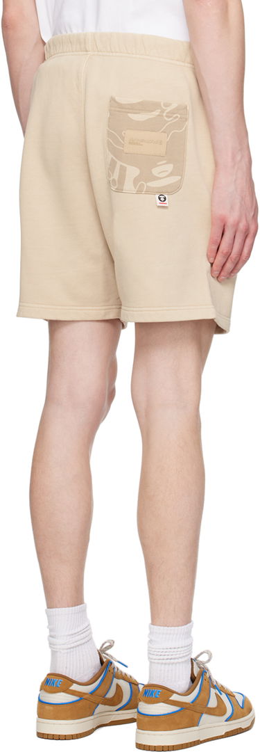 Kratke hlače AAPE by A Bathing Ape AAPE by A Bathing Ape Patch Shorts Bež | AAPSPMA675XXMBGL, 2