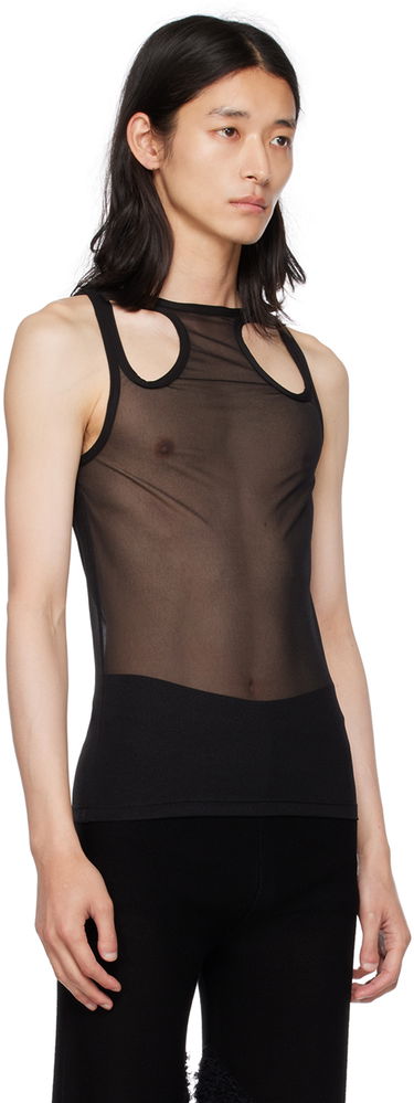 Majica brez rokavov Dion Lee Shift Loop Tank Top Bela | C3084F22, 4