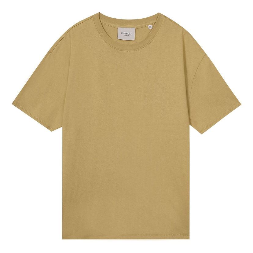 Majica Fear of God Essentials Logo Tee Bež | FOG-FW21-009