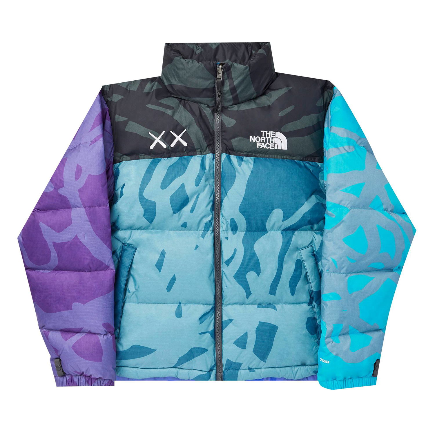 Puhovka The North Face KAWS x Retro 1996 Nuptse Puffer Jacket Večbarvna | NF0A7WLU75S, 1