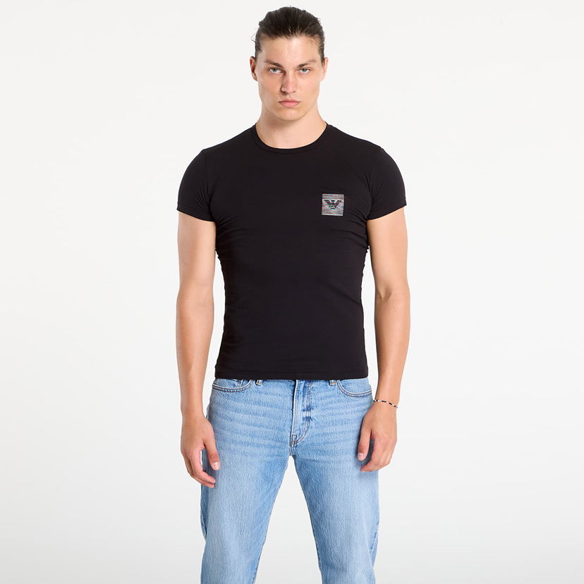 Majica Emporio Armani EA7 Emporio Armani Crew Neck T-Shirt Črna | EM000375AF10798UC001