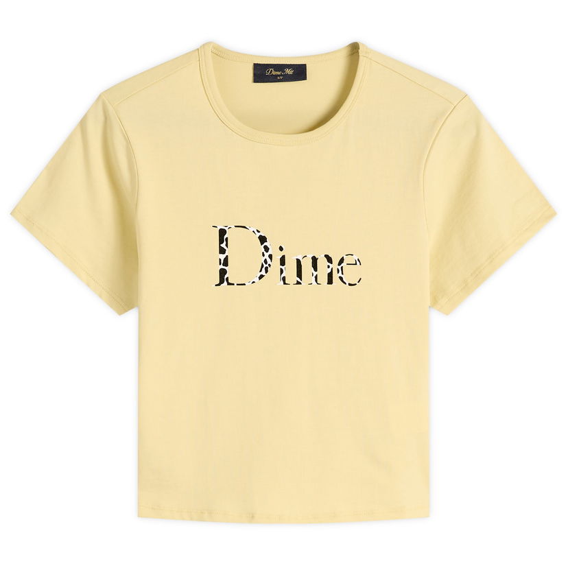Majica Dime Women's Classic Dalmatians T-Shirt, Size X-Small Rumena | DIMEFA2513YEL